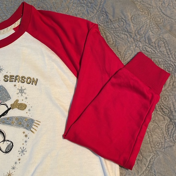 Holiday Mickey Snowman Long Sleeve Shirt - Picture 7 of 12